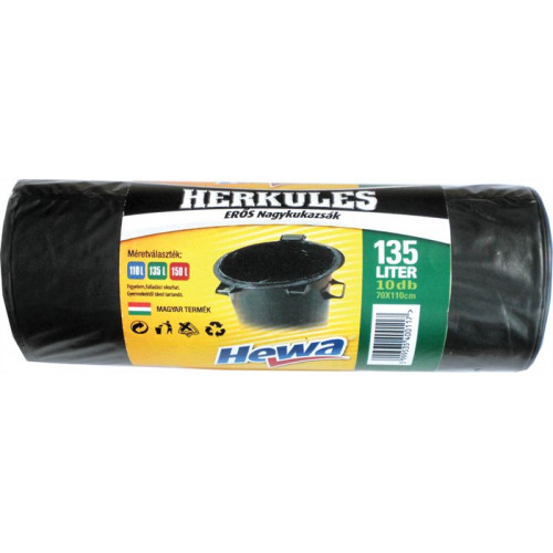 Nagykukazsák 135l 10db Hewa