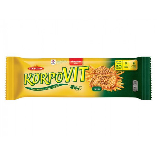 Korpovit keksz 174g Győri