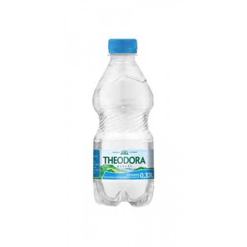 Ásványvíz szénsavas 0,33l PET palack Theodora