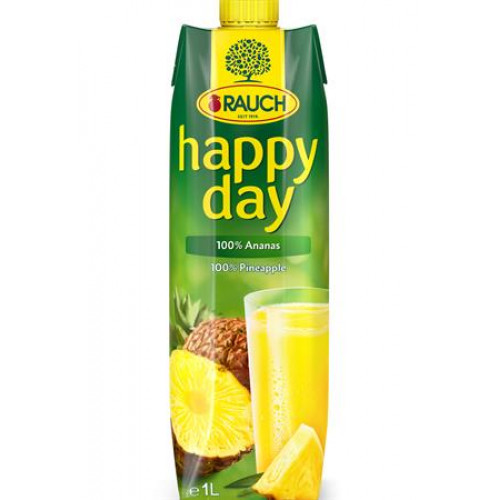 Gyümölcslé 100 1l Rauch Happy day ananász