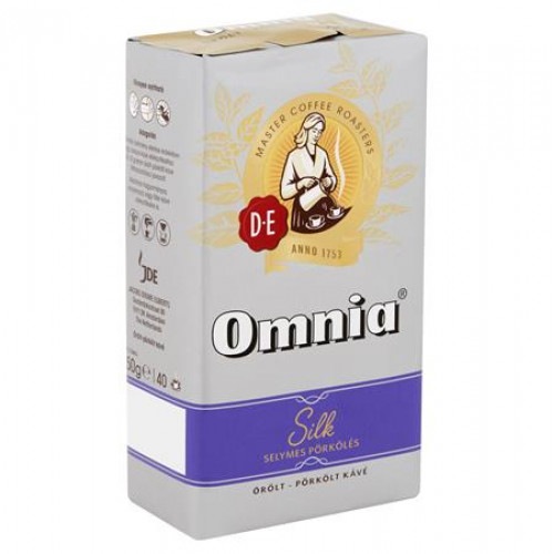 Kávé pörkölt őrölt 250g Douwe Egberts Omnia silk