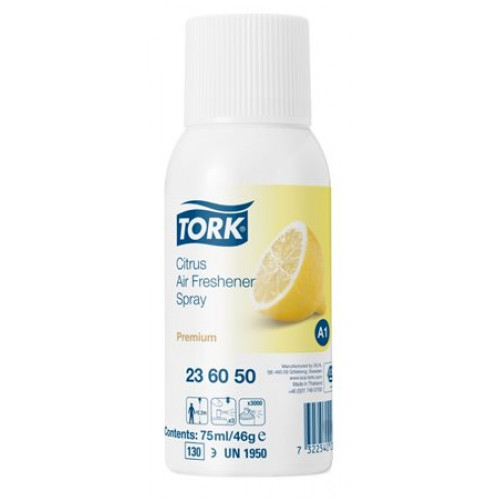 Légfrissítő spray 75ml A1 rendszer Tork citrus (236050)
