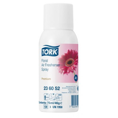 Légfrissítő spray 75ml A1 rendszer Tork virág (236052)
