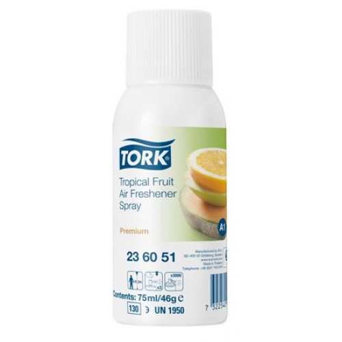 Légfrissítő spray 75ml A1 rendszer Tork trópusi gyümölcs (236051)