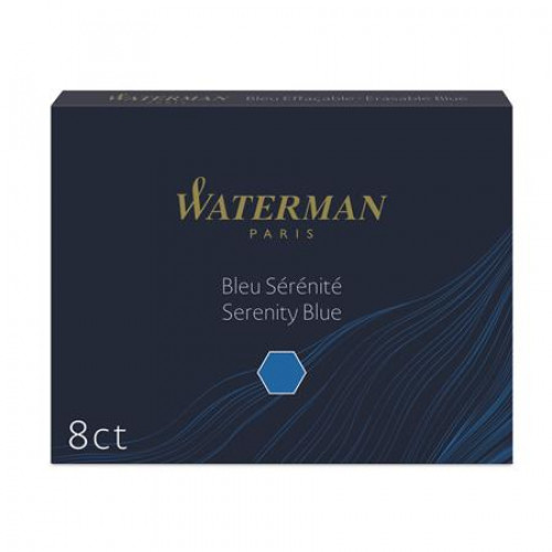 Töltőtoll patron Waterman kék