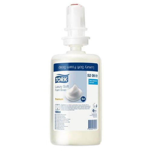 Habszappan 1l S4 rendszer Tork Premium Luxus Soft (520901)