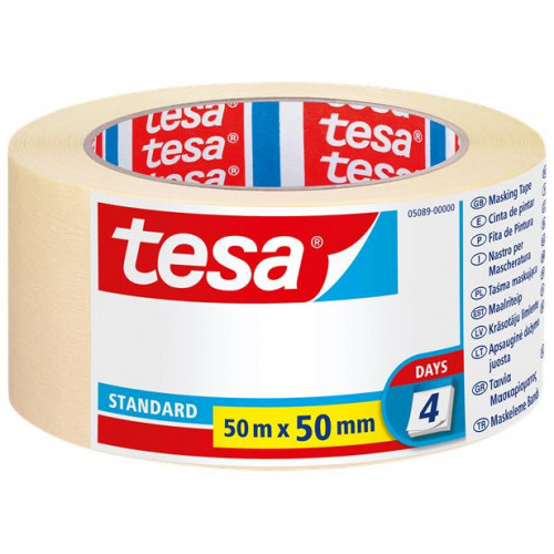 Festő- és mázolószalag 50mmx50m Tesa Standard 5089