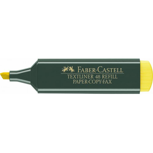 Szövegkiemelő 1-5mm Faber-Castell Textliner 48 sárga