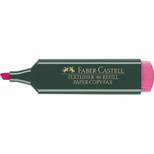 Szövegkiemelő 1-5mm Faber-Castell Textliner 48 rózsaszín
