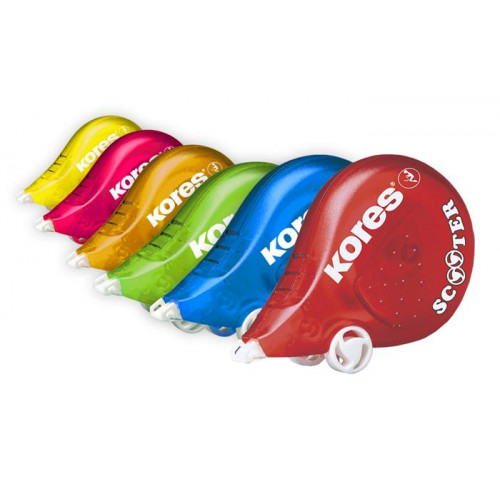 Hibajavító roller 4,2mmx8m Kores Scooter vegyes színek