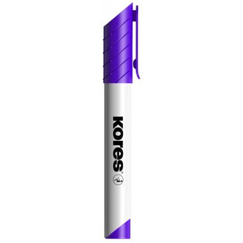 Tábla- és flipchart marker 1-3mm kúpos Kores K-Marker lila
