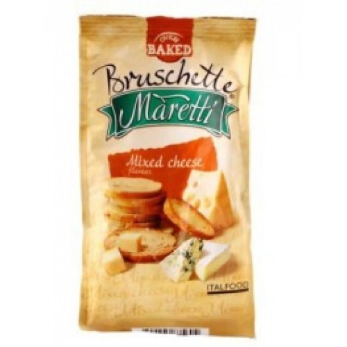 Pirított kenyérkarikák Bruschette Maretti 70g négysajtos