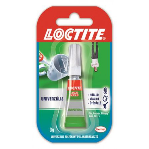 Pillanatragasztó 3g Henkel Loctite Super Bond Liquid