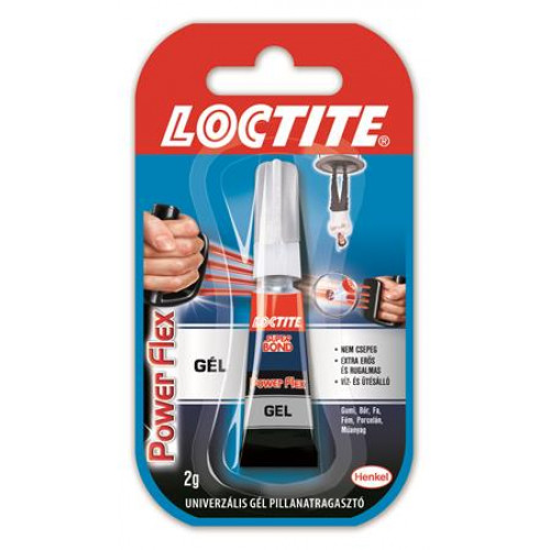 Pillanatragasztó gél 2g Henkel Loctite Super Bond Power Gél