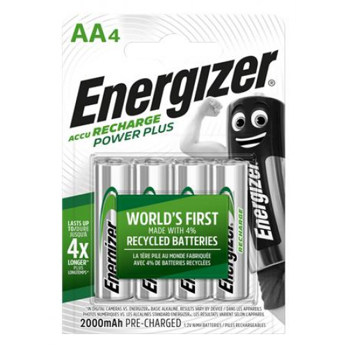 Tölthető elem AA ceruza 4x2000mAh Energizer Power Plus