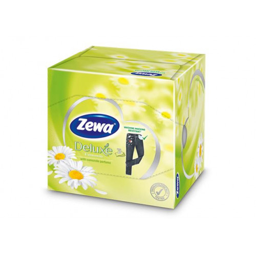 Papír zsebkendő dobozos 3 rétegű 60 db Zewa Aroma Collection