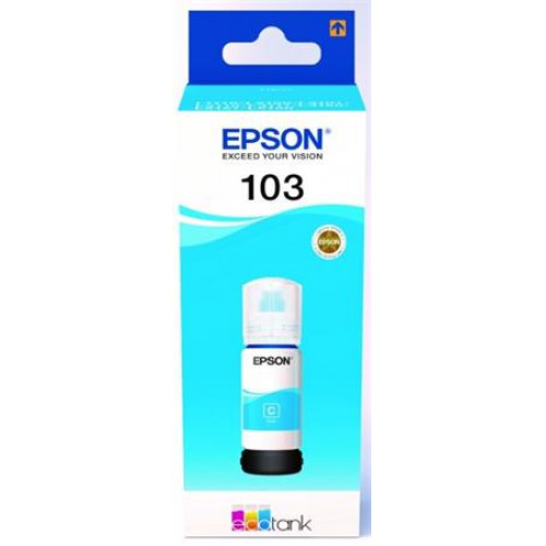 T00S24A Tinta EcoTank L3110 L3150 L1110 nyomtatókhoz Epson cián 65 ml