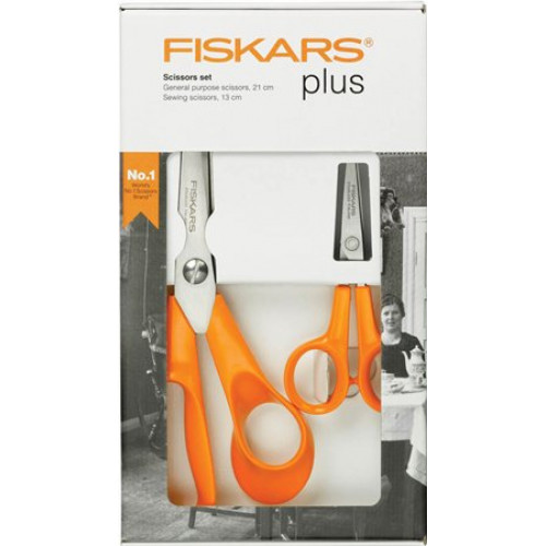 Olló készlet Fiskars Classic narancssárga