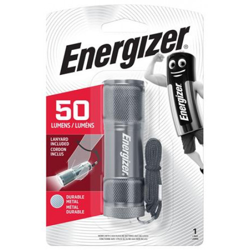 Elemlámpa LED 3xAAA (nem tartozék) fém ház Energizer 3 LED Metal