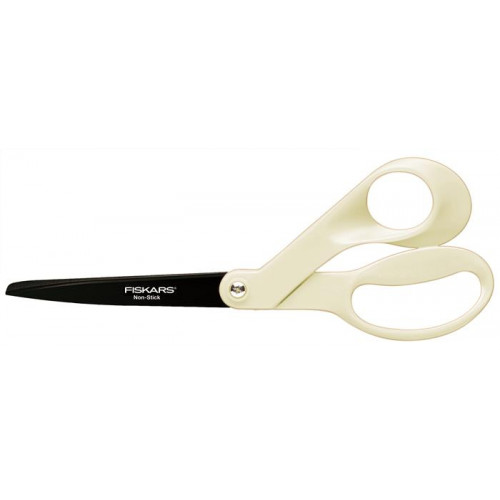 Olló általános tapadásmentes 21cm Fiskars Non-Stick fehér
