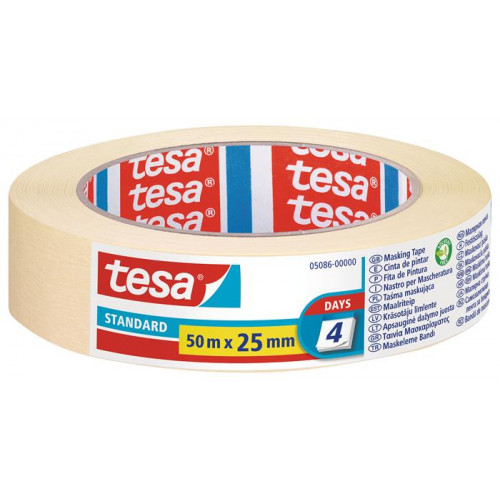 Festő- és mázolószalag 25mmx50m Tesa Standard 5086