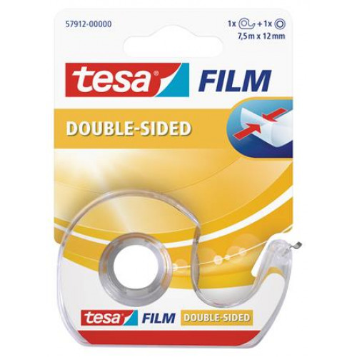 Tesa Ragasztószalag kétoldalas adagolón 12mmx7,5mfilm