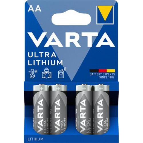 Elem AA ceruza 4db Varta Ultra Lithium