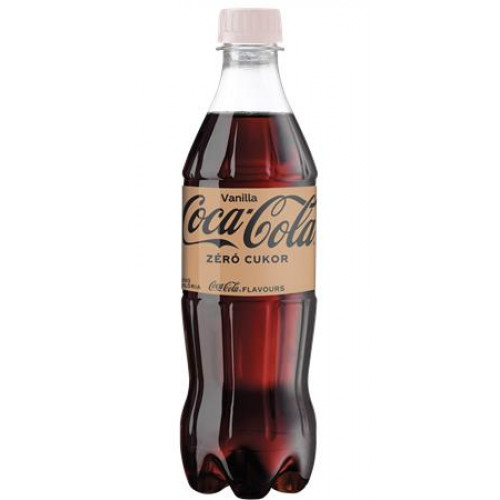 Üdítőital szénsavas 0,5l Coca Cola Zero Vanilla