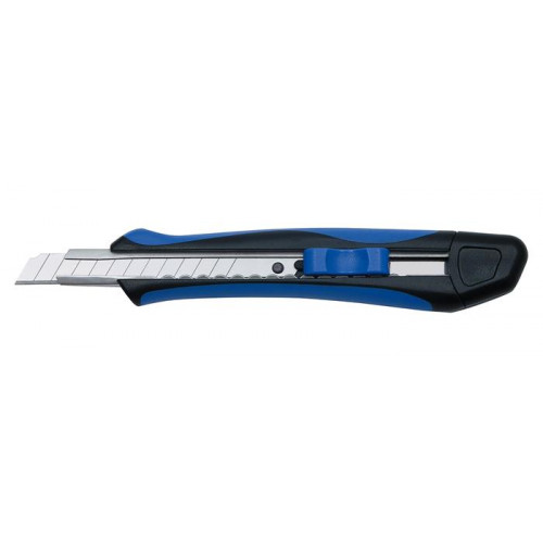 Univerzális kés 9mm Wedo Soft-cut kék/fekete