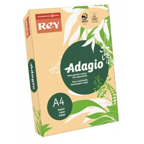 Másolópapír színes A4 80g Rey Adagio pasztell lazac