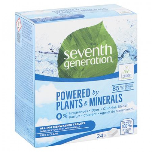 Mosogatógéptabletta 24db Seventh Generation