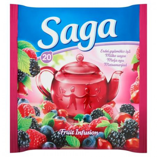 Gyümölcstea 20x1,7g Saga erdei gyümölcs