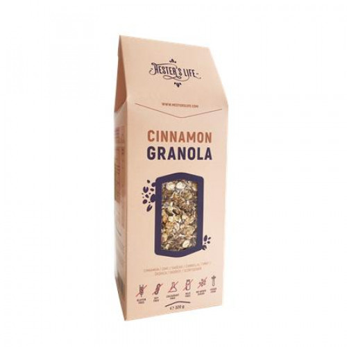 Granola 320g Hesters Life fahéjas