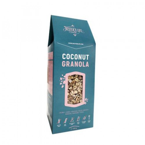 Granola 320g Hesters Life kókuszos