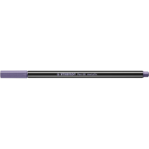 Rostirón 1,4mm Stabilo Pen 68 metallic metál lila