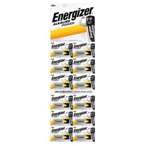 Elem AA ceruza 12db egyesével téphető Energizer Alkaline Power Kartella