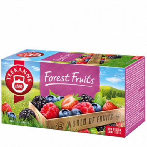 Gyümölcstea 20x2,5g Teekanne Forest Fruits erdeigyümölcs