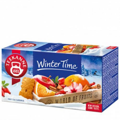 Gyümölcstea 20x2,5g Teekanne Winter time fahéj