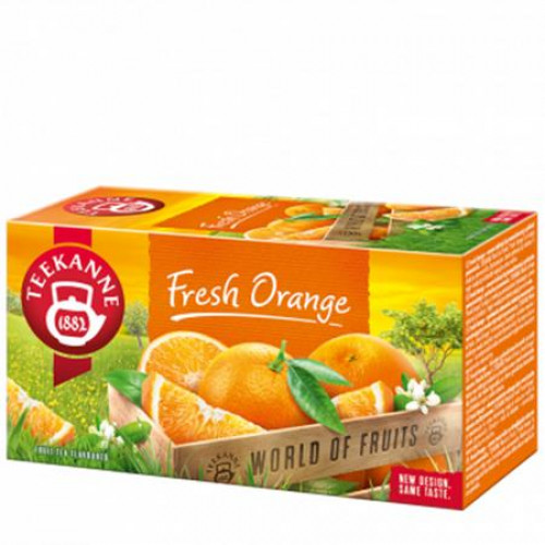 Gyümölcstea 20x2,5g Teekanne Fresh orange