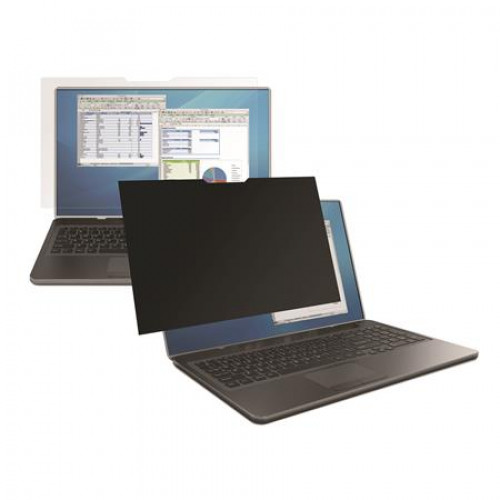 Monitorszűrő betekintésvédelemmel 325x194mm 14 16:9 Fellowes PrivaScreen fekete
