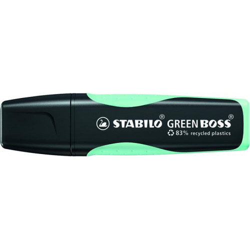 Szövegkiemelő 2-5mm Stabilo Green Boss Pastel türkiz