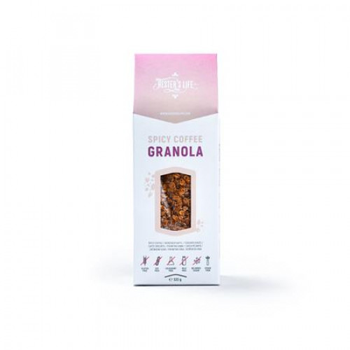 Granola 320g Hesters Life fűszeres-kávés