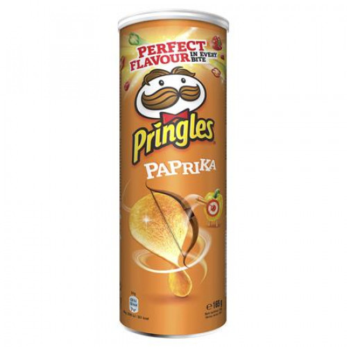 Chips 165g Pringles paprikás