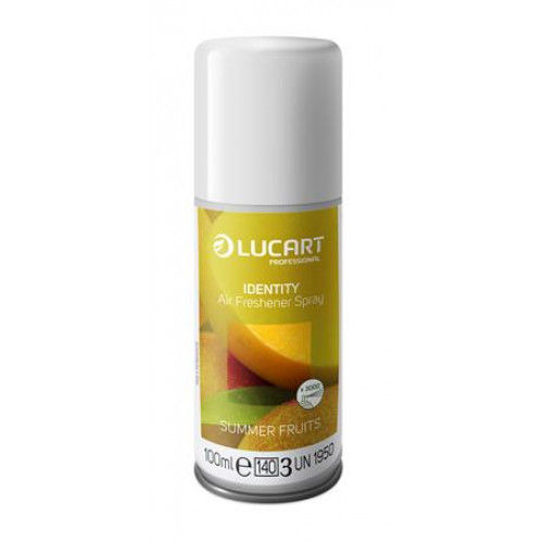 Légfrissítő spray utántöltő Lucart Identity Air Freshener Summer Fruits 892367