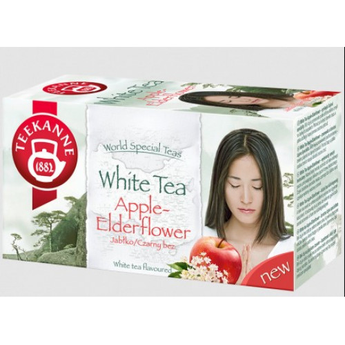 Fehér tea 20x1,25g Teekanne White Tee alma-bodza