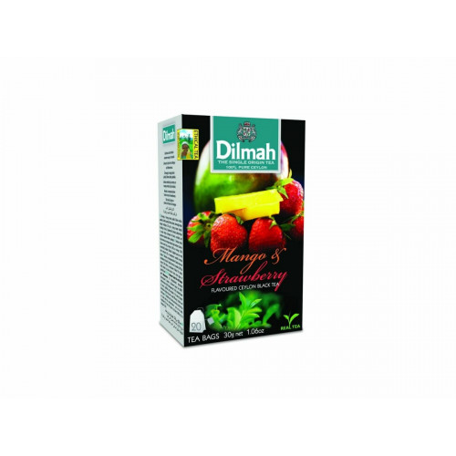 Fekete tea 20x1,5g Dilmah mangó - eper