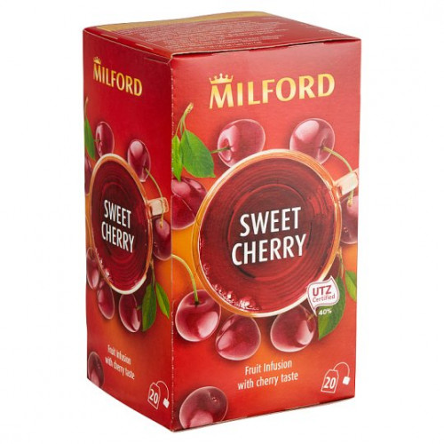 Gyümölcstea 20x2g Milford Cseresznye ízű