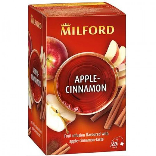 Gyümölcstea 20x2,5g Milford Alma-fahéj ízű