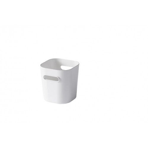Műanyag tárolódoboz 0,6 liter Smartstore Compact Mini fehér