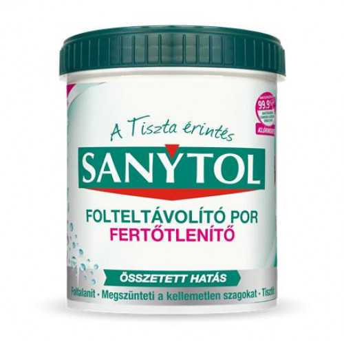 Folteltávolító- és fertőtlenítő por 450g Sanytol